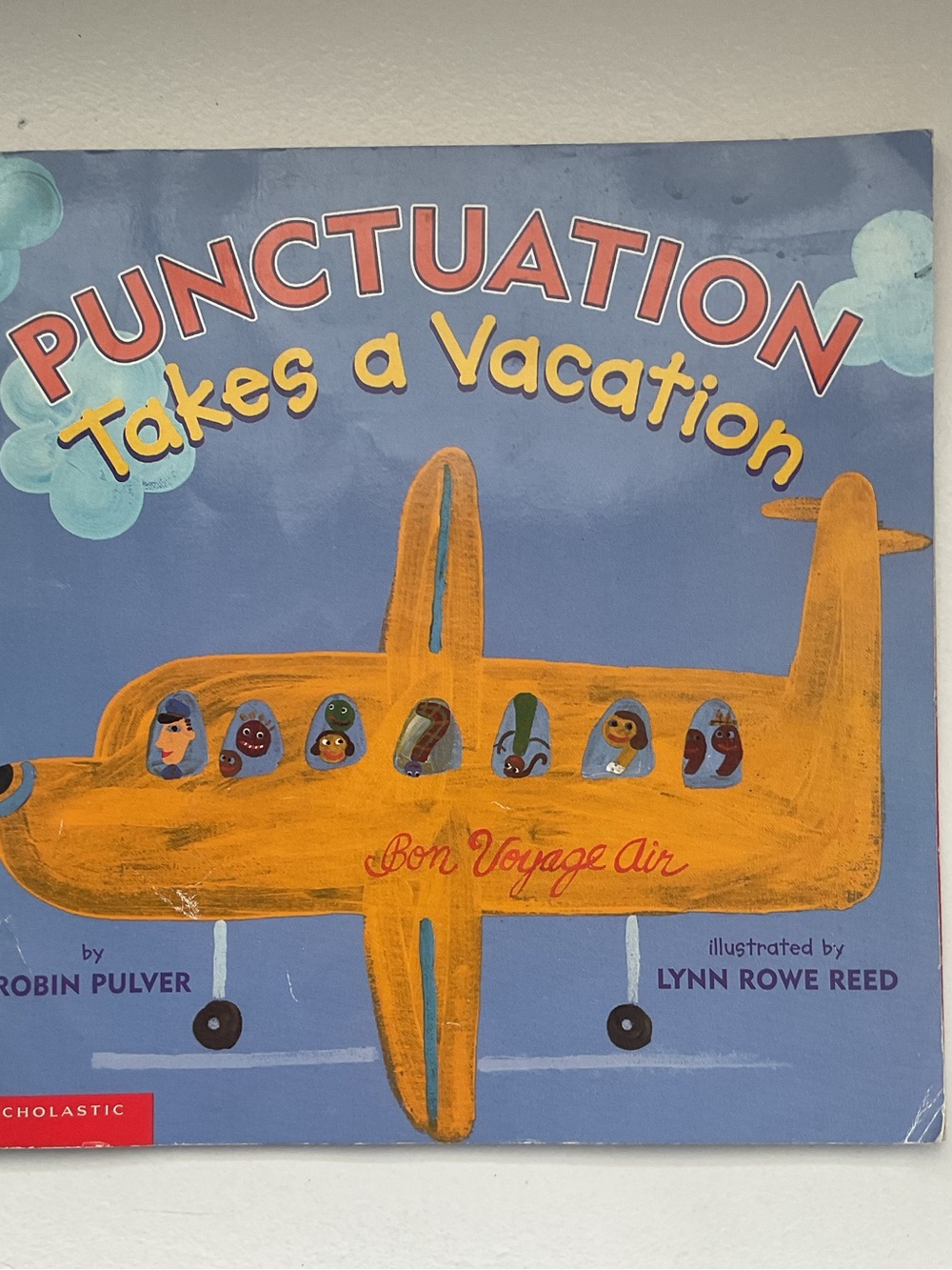 Scholastic punctuation takes a vacation book
